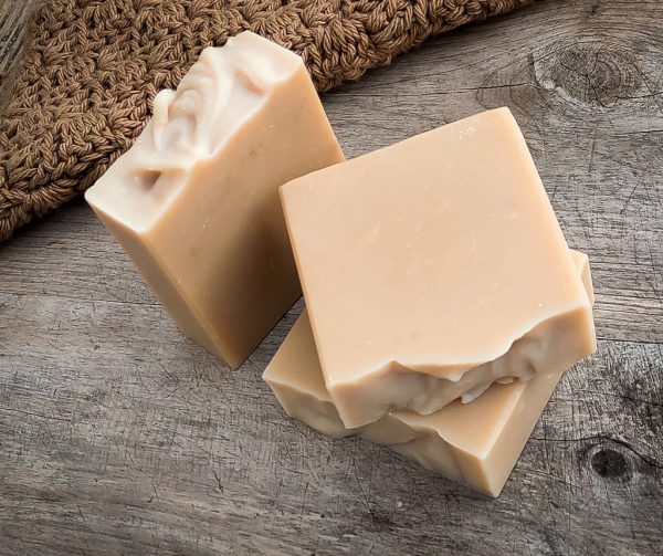 plain and simple unscented goat milk soap