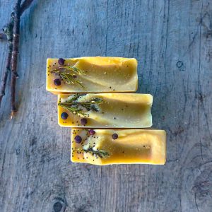 Cedar & Citrus goat milk soap