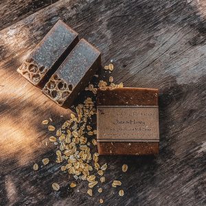 oats & honey goat milk soap