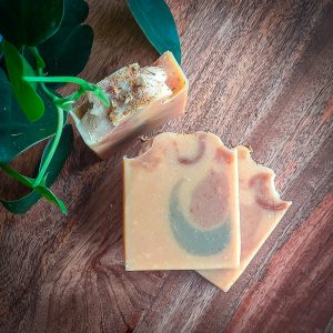 fallen leaves goat milk soap
