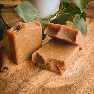 orange clove goat milk soap